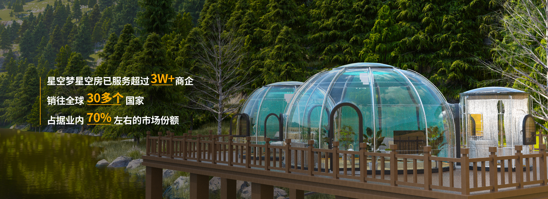 星空夢(mèng)星空房應(yīng)用案例